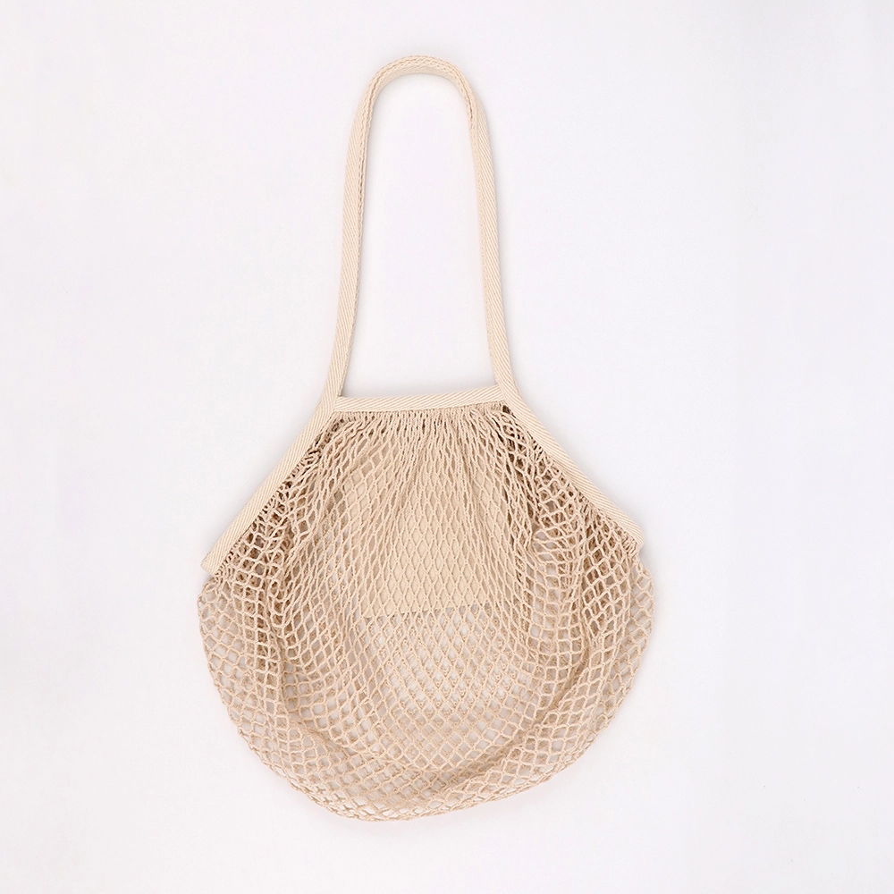 Borsa della spesa in rete di cotone personalizzata per la vendita all’ingrosso Borsa della spesa in rete di cotone personalizzata per la vendita all'ingrosso