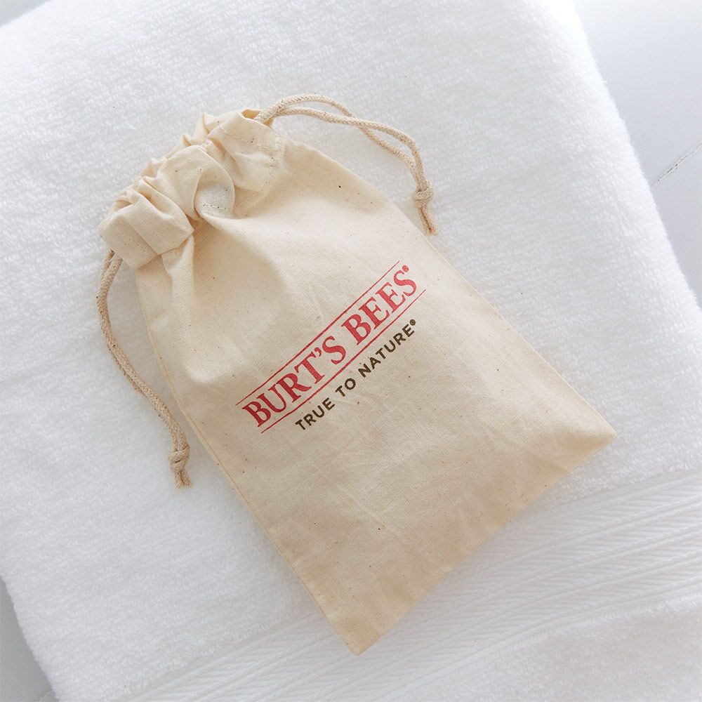 piccola borsa con coulisse in leggero cotone naturale di Supreme Creations piccola borsa con coulisse in leggero cotone naturale di Supreme Creations