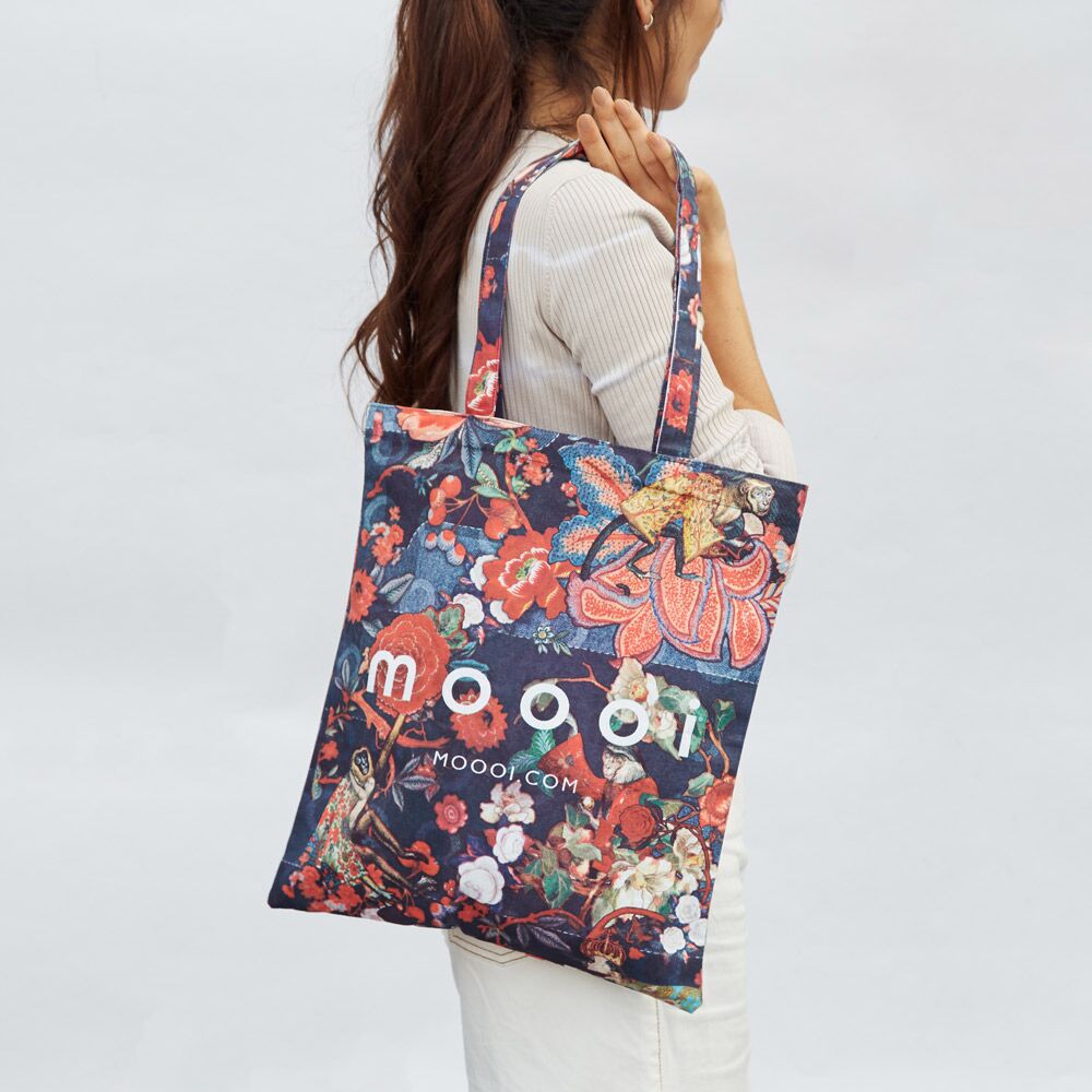 digital-printed-white-canvas-tote-bag-with-long-handles digital printed white canvas tote bag with long handles - Ethical Manufacturer