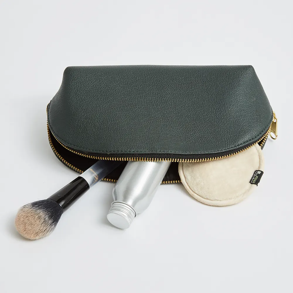 rounded-vegan-leather-pouch-bag-lifestyle rounded vegan leather pouch bag lifestyle