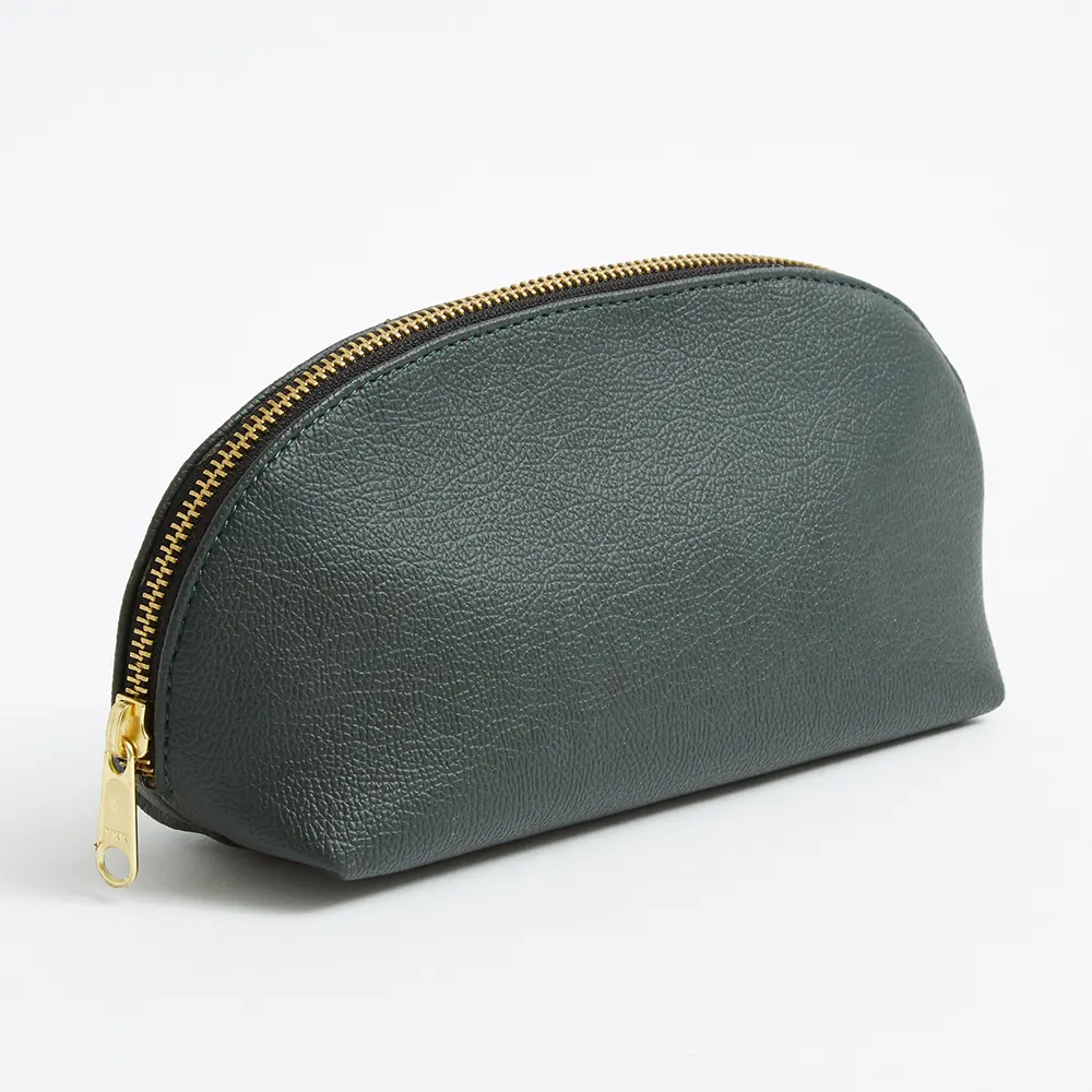 rounded-vegan-leather-pouch-bag-with-zipper-for-wholesale rounded vegan leather pouch bag with zipper for wholesale
