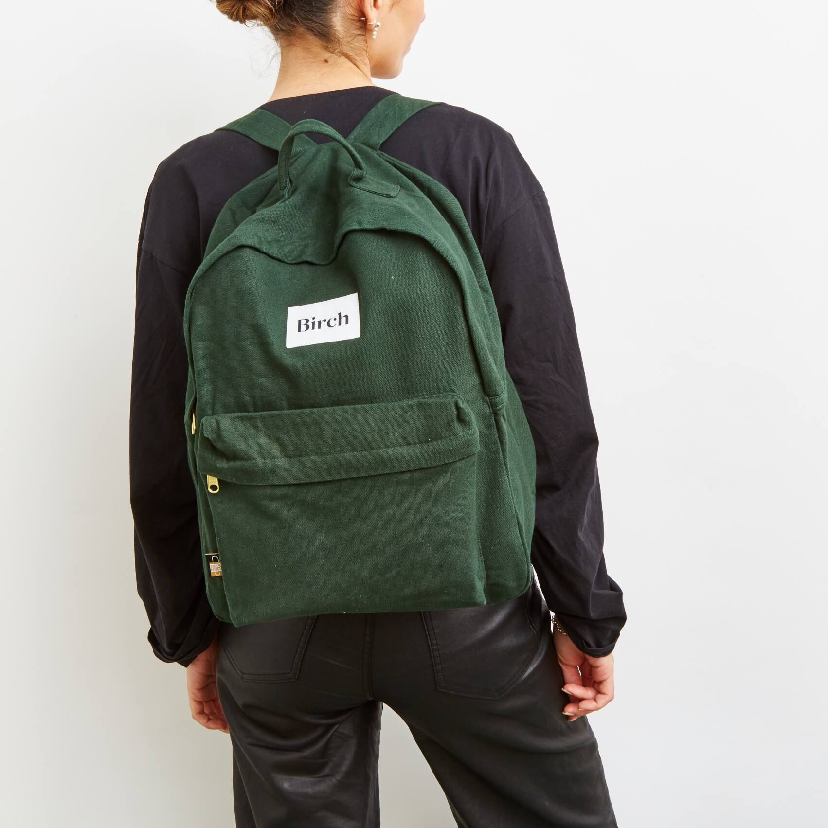 Custom made canvas Backpack for adult - front Custom made canvas Backpack for adult - front from supreme creations
